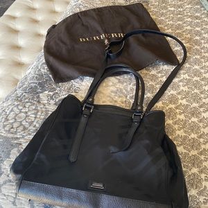 Burberry nylon tote/crossbody